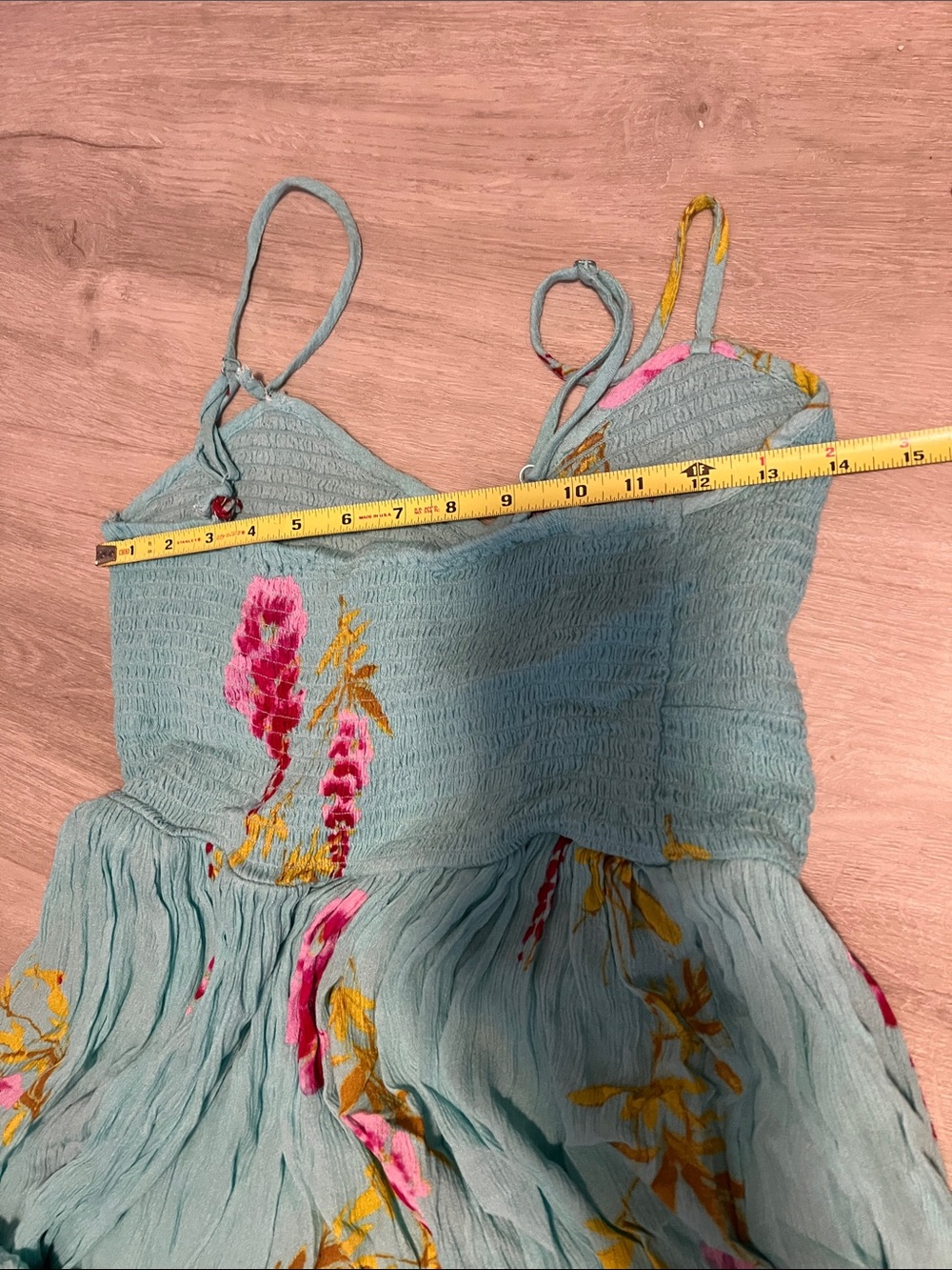 Free People Light Blue Floral Maxi Dress - Picture 10 of 11